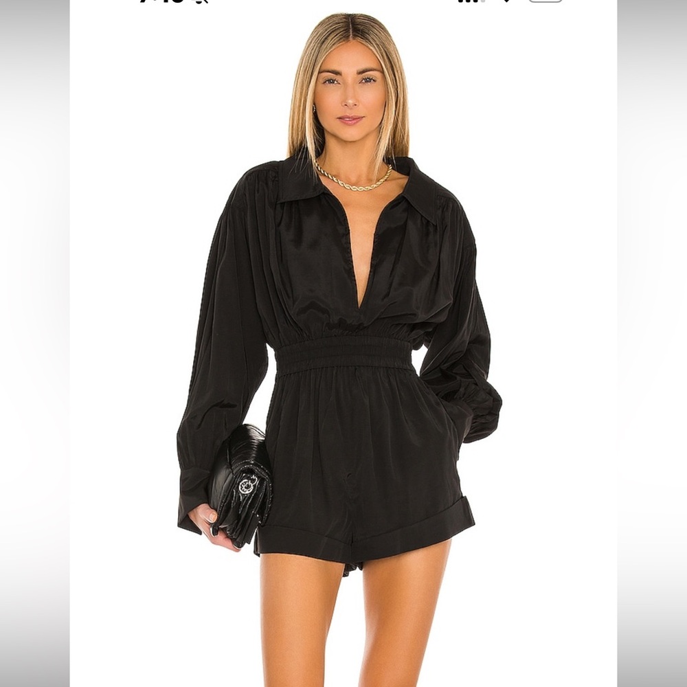 NWT REVOLVE L’ACADEMIE Black romper size M
